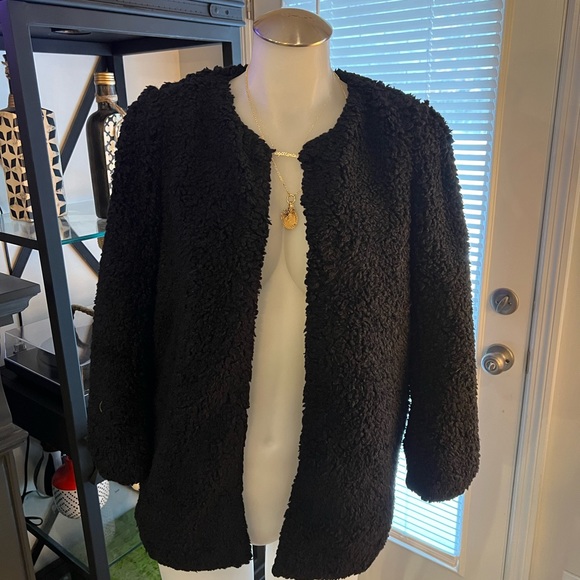 Wilfred fuzzy teddy coat XSmall - Picture 1 of 9